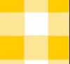 gelb Riesen-Karo (10cm)