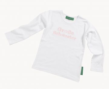 Groe Schwester, Longsleeve wei