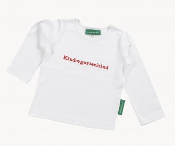 Kindergartenkind, Longsleeve wei